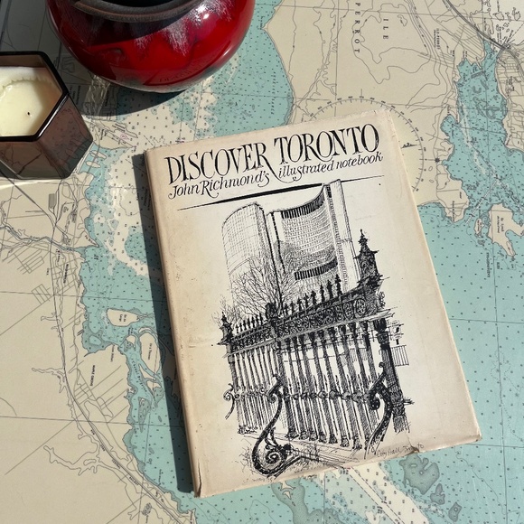Vintage 1976 Discover Toronto: John Richmond's Illustrated Notebook - Picture 1 of 8